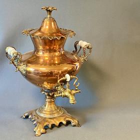 Victorian Copper Samorvar