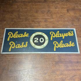 Rare Players Please Advertising Road Sign
