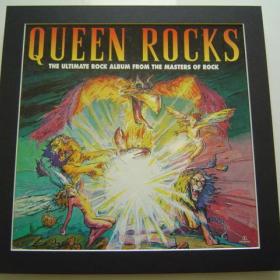 3 x Queen  Original Uk Posters In Mounts Ready To Frame