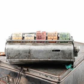 Vintage 1970's Bus Conductors Ticket Machine