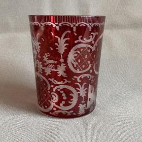 Bohemian  Glass Tumbler