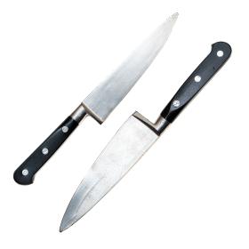 A Rare Pair of Prop Rubber Knives From a BBC TV Show