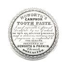 Antique Vitorian Ceramic Toothpaste Pot Lid