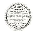 Antique Vitorian Ceramic Toothpaste Pot Lid