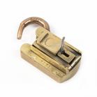 Antique Early 20th Century Brass Padlock