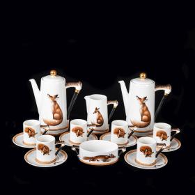 Vintage Reynard the Fox Royal Doulton Coffee Service