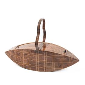 Unusual Antique Victorian Rosewood Workbox