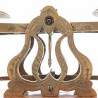 Antique Victorian Brass and Wood Letter Scales