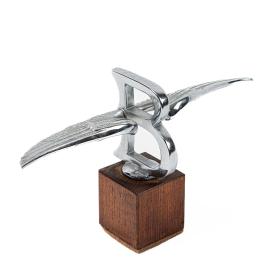 Vintage Bentley Nickel Plated Car Mascot
