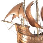 Unique Antique Large Copper Model Galleon