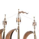 Unique Antique Large Copper Model Galleon