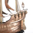 Unique Antique Large Copper Model Galleon
