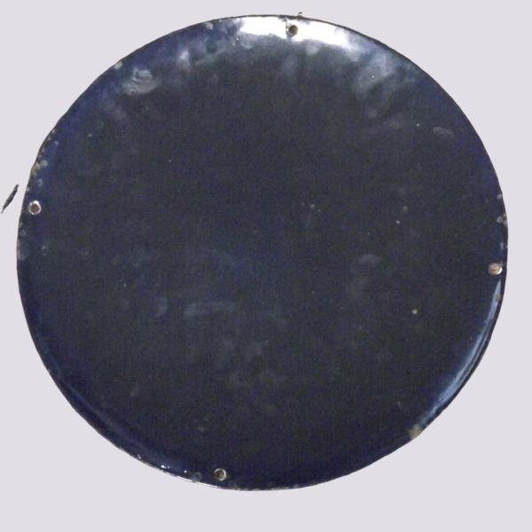 American 1930s Art Deco Porcelain Enamel Union Gasoline Convex Sign