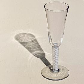 18th Century Georgian Wine Glass