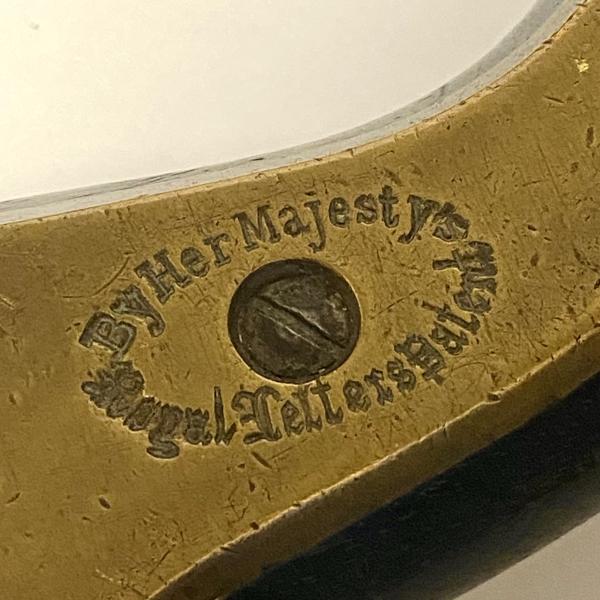 William Marples Brass and Ebony Brace