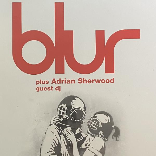 Blur  Banksy Collab Think Tank 25th Nov  2003 UK  Concert Poster