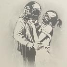 Blur  Banksy Collab Think Tank 25th Nov  2003 UK  Concert Poster