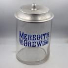 Antique Early 20th Century Vintage Advertising Meredith & Drew Biscuit Jar