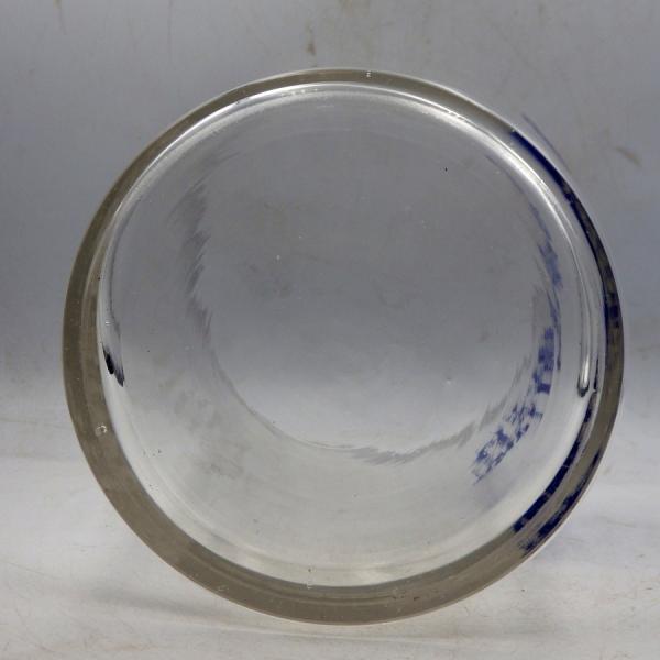 Antique Early 20th Century Vintage Advertising Meredith & Drew Biscuit Jar