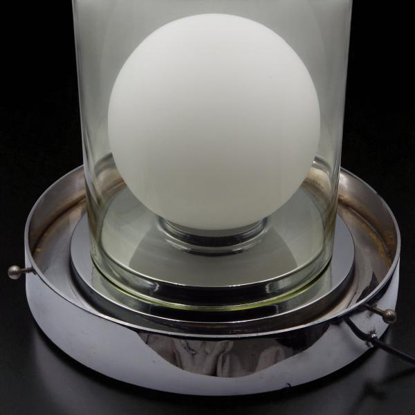 Sergio Asti Rare 1970s Paracarro Space Age Bilomen Table Lamp