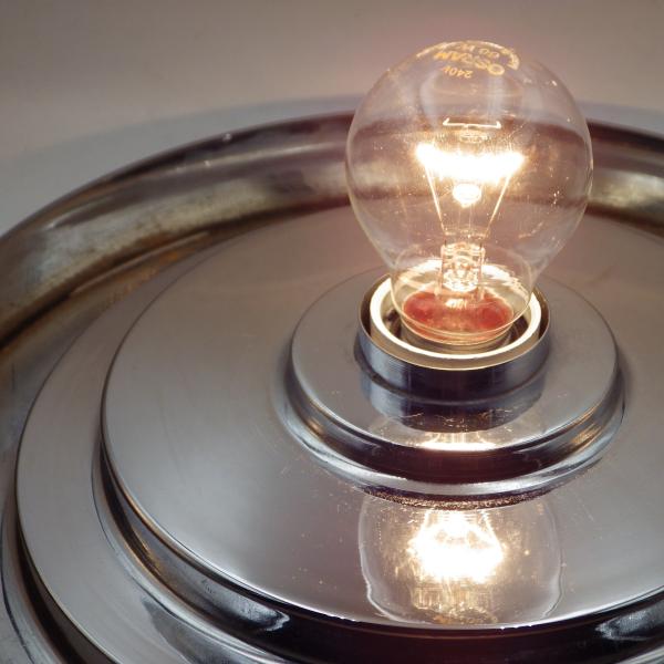 Sergio Asti Rare 1970s Paracarro Space Age Bilomen Table Lamp