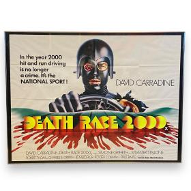 20th Century Framed Film Poster Death Race 2000