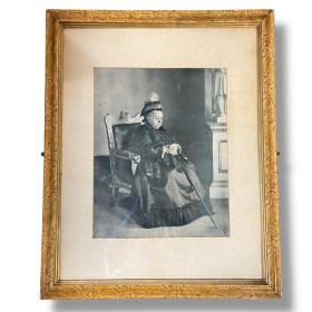 Large Framed Photographic Print of Queen Victoria
