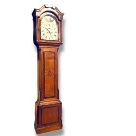 Antique Oak Cased Longcase Clock