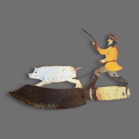 20th Century Butchers Shop Sign