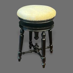 Antique Adjustable Piano Stool