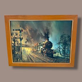 Pendennis Castle at Speed Print by Barrie A.F. Clark