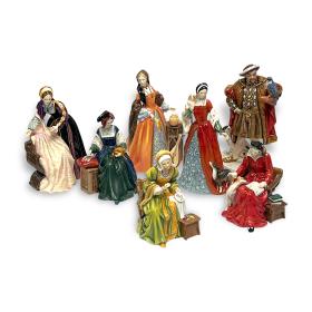 ‘Henry VIII and His Six Wives’ Limited Edition by Royal Doulton