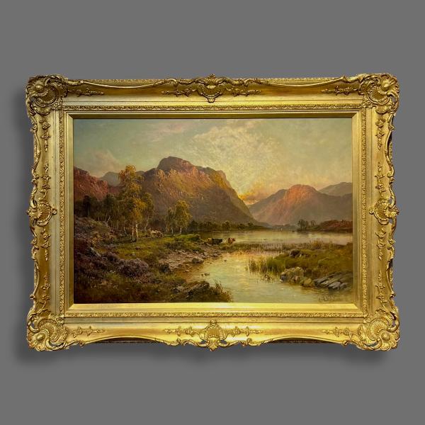 Oil on Canvas by Alfred de Breanski