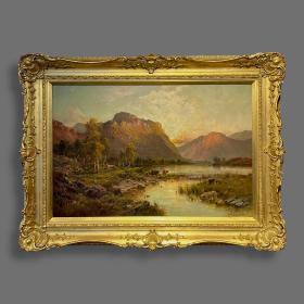 Oil on Canvas by Alfred de Breanski