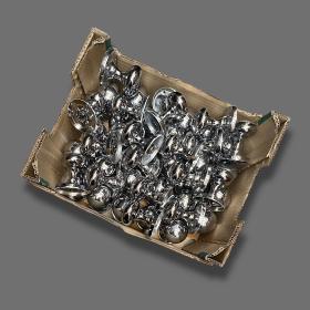 Collection of Polished Chrome Door Handles