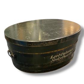 19th Century Pine Campaign Foot Bath - Lord Falconer