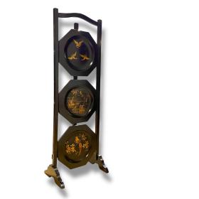 Early 1900s Japanned Three-Tier Cakestand