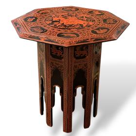 Antique Lacquered Burmese Table