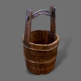 Georgian Hand Crafted Oak Bucket