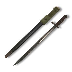 20th Century British Pattern Bayonet with Scabbard