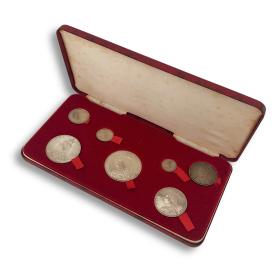 Silver Queen Victorian Coin Set