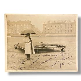 Official Central Press 1937 Final Test Match Cricket Photograph