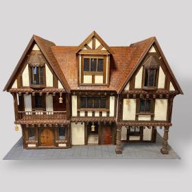20th Century Large Tudor Style Dolls House