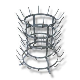 20th Century French Bottle Drying Rack