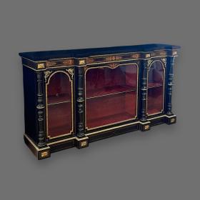 19th Century Ebonised Credenza