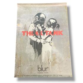 Blur Think Tank 2003 Banksy designed UK Record Shop Poster