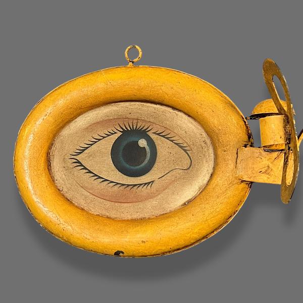 20th Century Metal Opticians Trade Sign