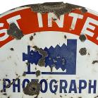 1930s French Military Enamel Sign