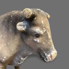 Papier Mache Butchers Shop Cow