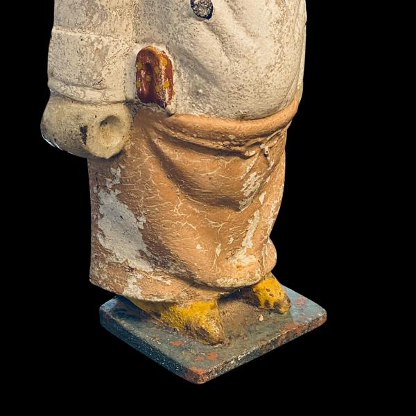 Vintage Cast Iron Butchers Shop Display Pig